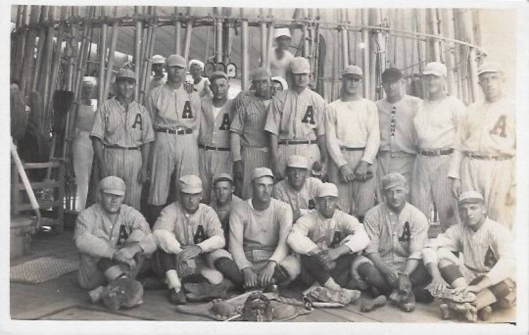 USS Arizona Baseball Team Pic