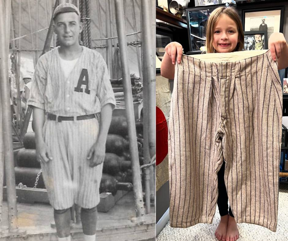 USS Arizona Baseball Pants
