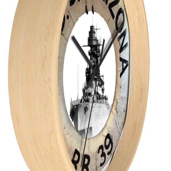 U.S.S. Arizona Life Ring 10" Wall Clock - Image 2