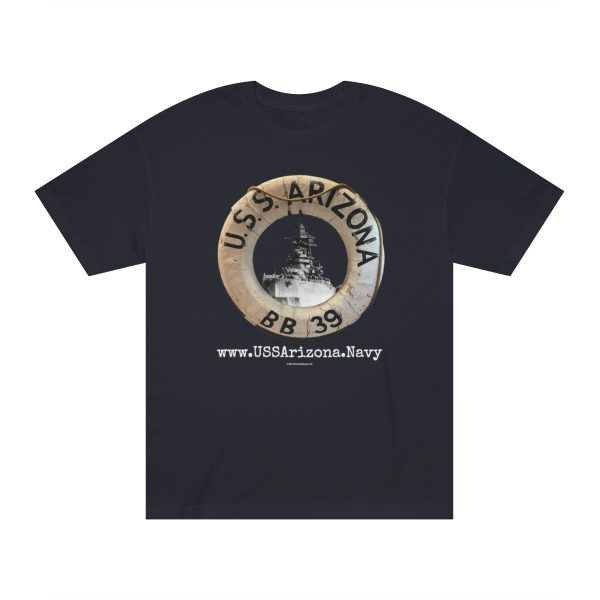 U.S.S. Arizona Life Ring w/back - Unisex Classic Tee