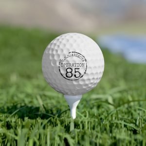 Operation 85 Patriotic Golf Balls: Custom 6-Piece Pack Set