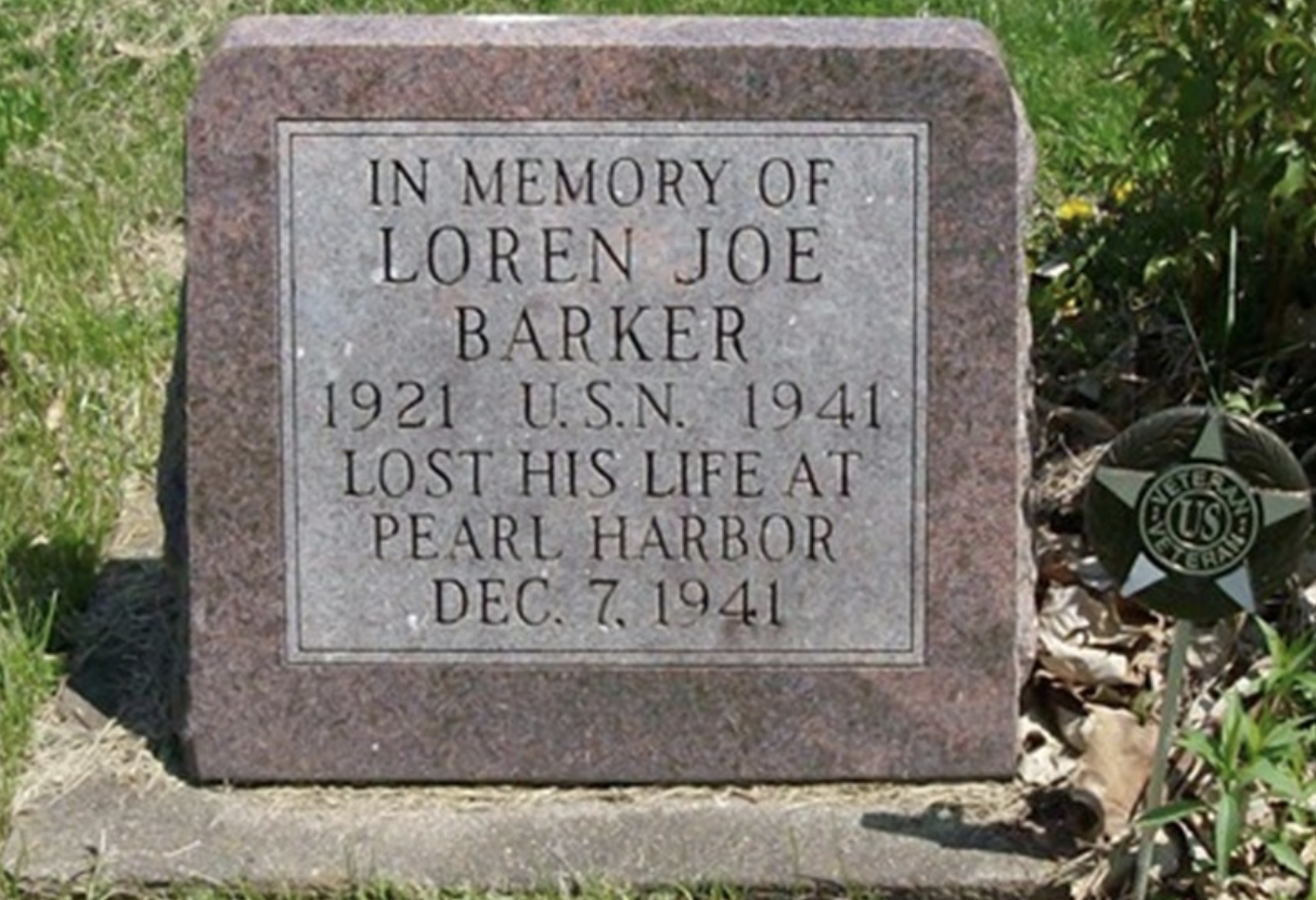Loren Joe Barker Memorial Stone