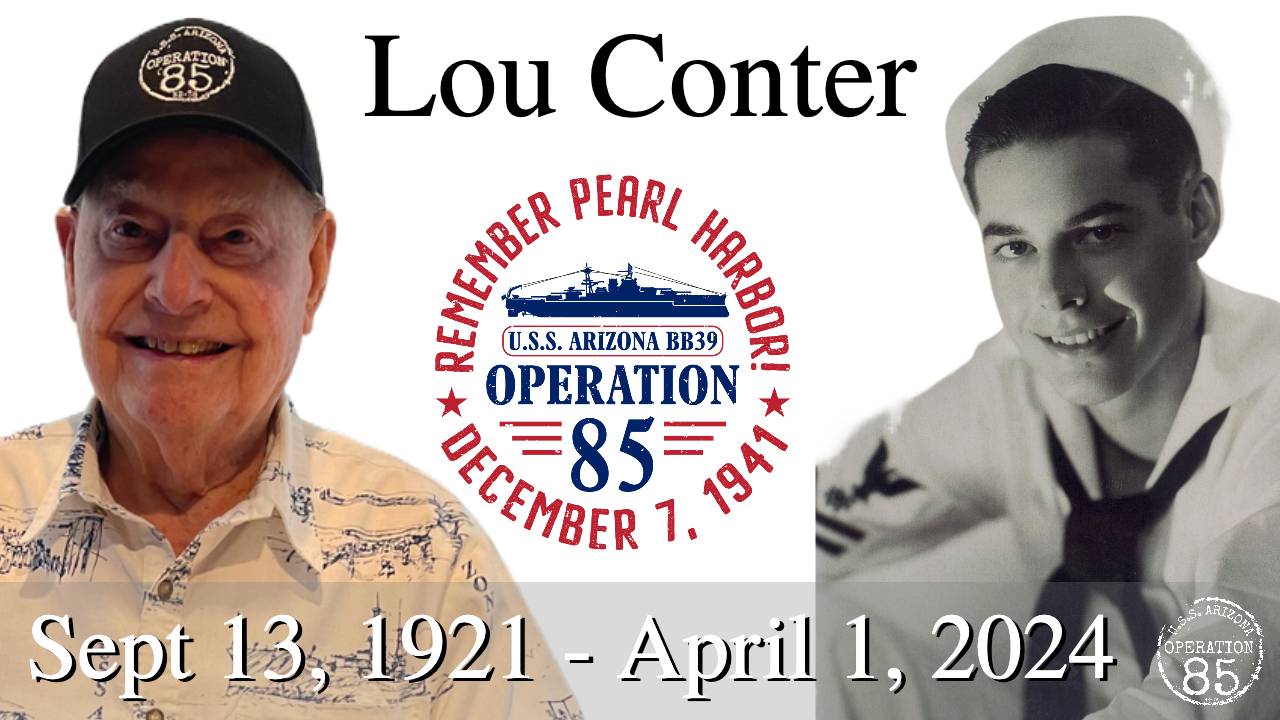 Lou Conter, Last Surviving USS Arizona Crew Member Dies at 102