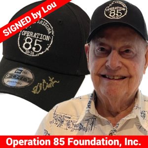 Lou Conter Signed hat