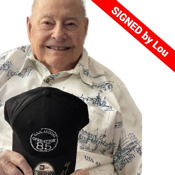 Lou Conter Signed hat