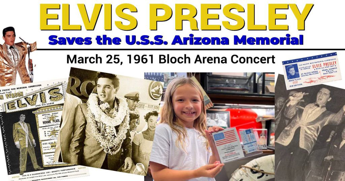 Elvis Presley: The Rock ‘n’ Roll King Who Helped Save the USS Arizona Memorial