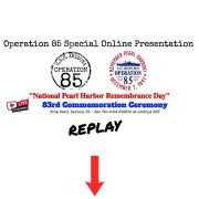 REPLAY of 83rd Pearl Harbor Commemoration