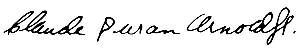 Claude Duran Arnold Jr signature USS Arizona