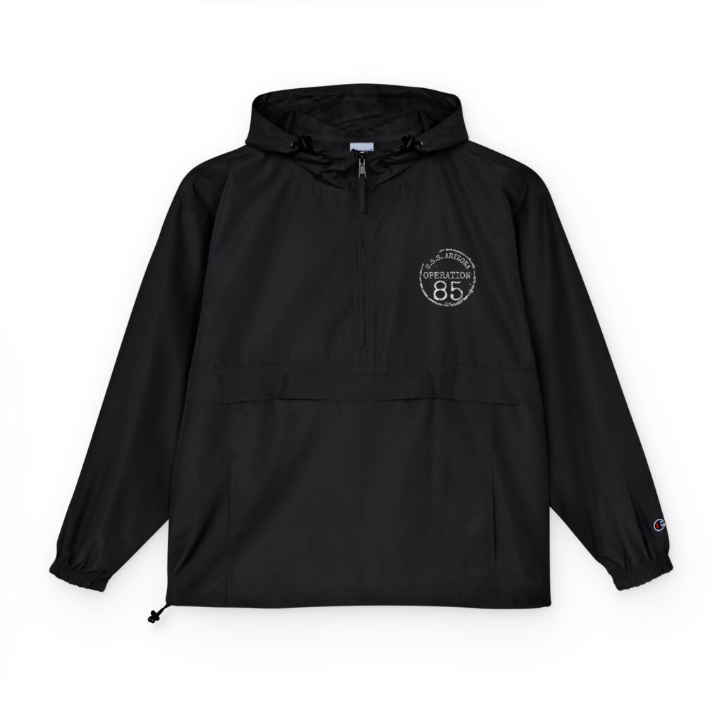 OP85 Champion Unisex Packable Anorak Jacket - Lightweight, Stylish Rainwear for Outdoor Adventures
