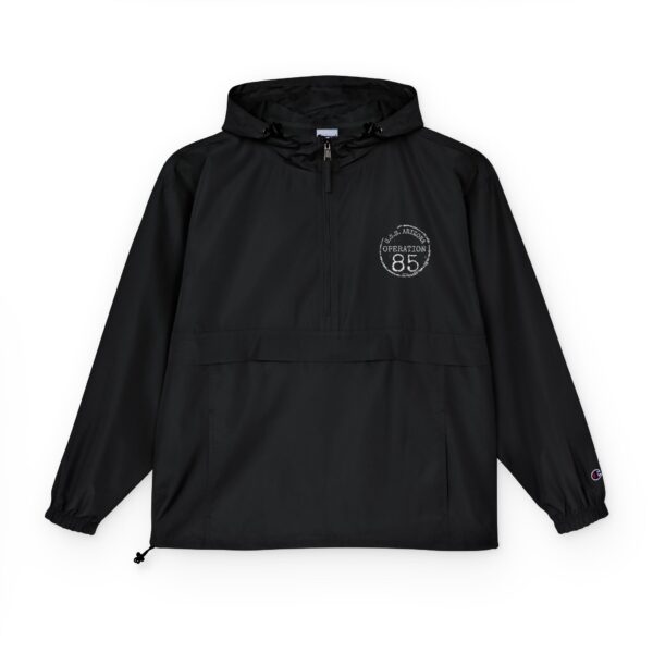 OP85 Champion Unisex Packable Anorak Jacket - Lightweight, Stylish Rainwear for Outdoor Adventures