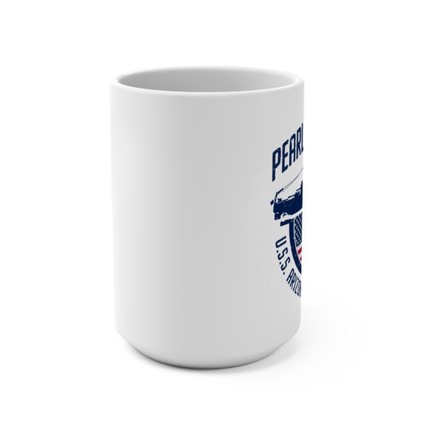 Pearl Harbor USS Arizona BB-39 White Ceramic Classic Mug 15oz - Image 2