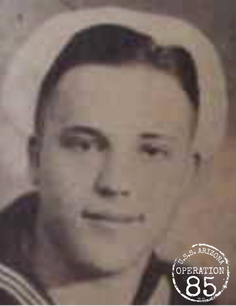 Charles Andrew Boyd USS Arizona