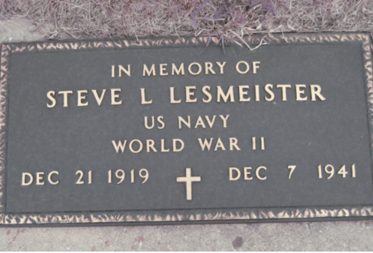 Steve Louie Lesmeister Memorial Marker