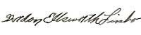 Gordon Ellsworth Linbo USS Arizona signature