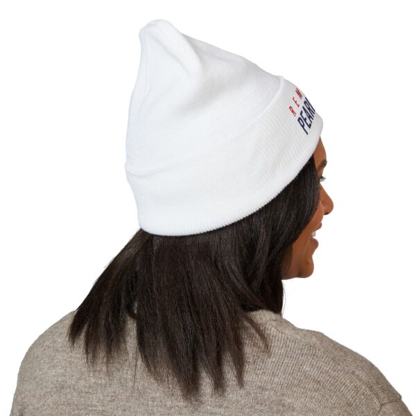 Classic Cuffed Beanie - Remember Pearl Harbor, Winter Beanie, Embroidered Hat, Patriotic Apparel, Gift for Veterans, Casual Headwear - Image 4