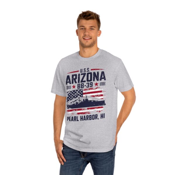 USS Arizona BB-39 Patriotic Flag Tee – Pearl Harbor, HI - Image 13