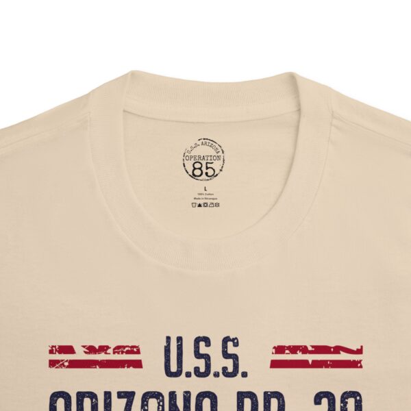 U.S.S. Arizona BB-39 Patriotic Shield Tee – Pearl Harbor, HI - Image 21