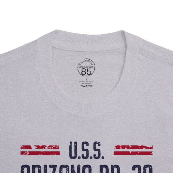 U.S.S. Arizona BB-39 Patriotic Shield Tee – Pearl Harbor, HI - Image 10