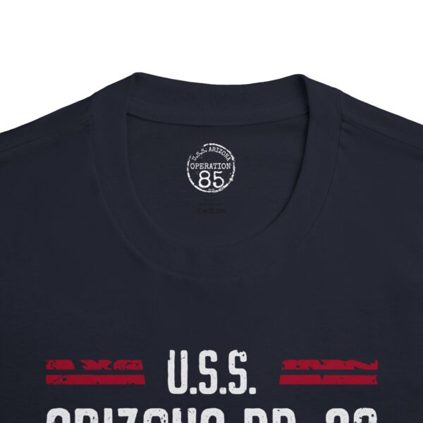 U.S.S. Arizona BB-39 Patriotic Shield Tee – Pearl Harbor, HI - Image 16