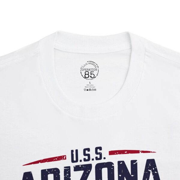 USS Arizona BB-39 Patriotic Flag Tee – Pearl Harbor, HI - Image 3