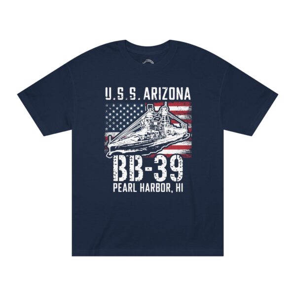 USS Arizona BB-39 Pearl Harbor, HI - T-Shirt - Image 9