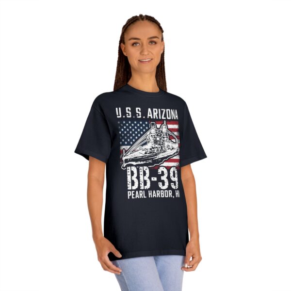 USS Arizona BB-39 Pearl Harbor, HI - T-Shirt - Image 4