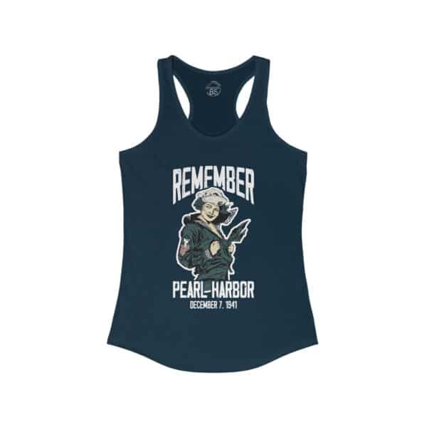 Remember Pearl Harbor Women's Racerback Tank Top - Image 10
