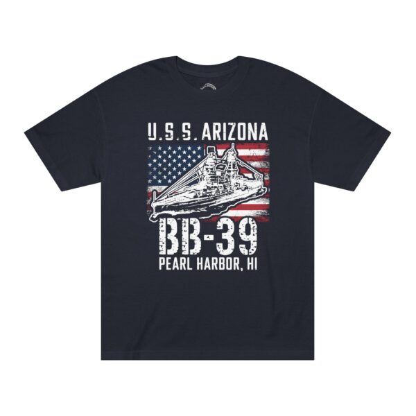 USS Arizona BB-39 Pearl Harbor, HI - T-Shirt