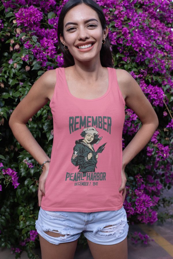 Remember Pearl Harbor womens tank top shirt