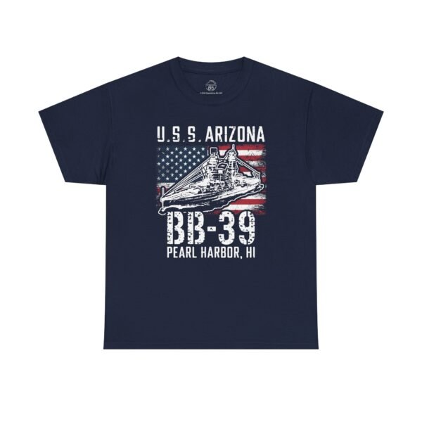 USS Arizona BB-39 Pearl Harbor Tee