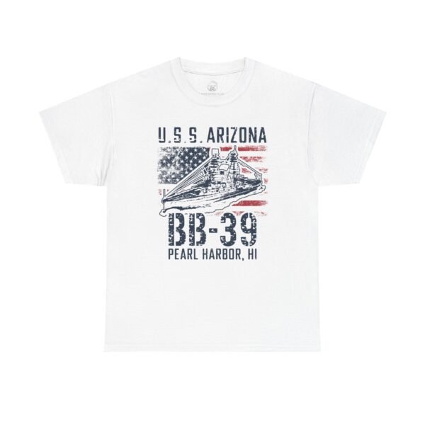 USS Arizona BB-39 Pearl Harbor Tee