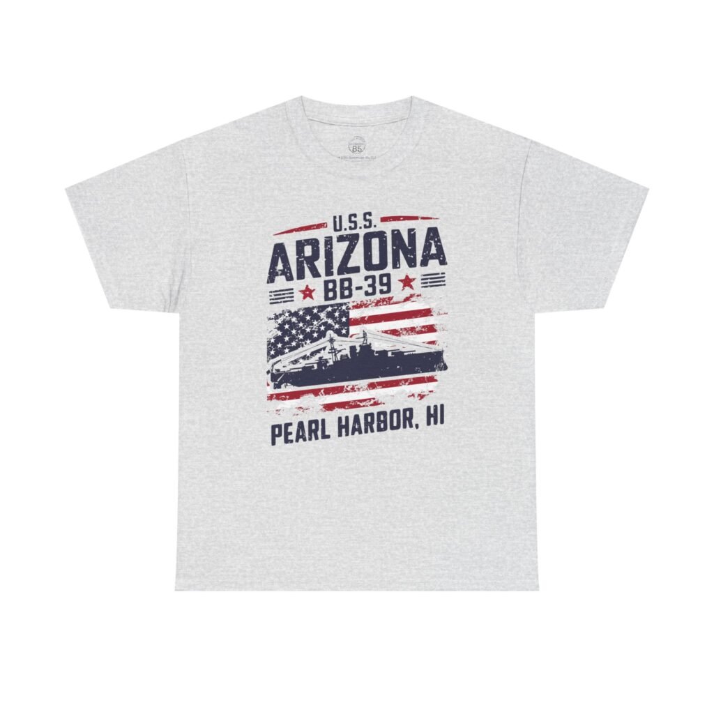 USS Arizona BB-39 Pearl Harbor T-Shirt