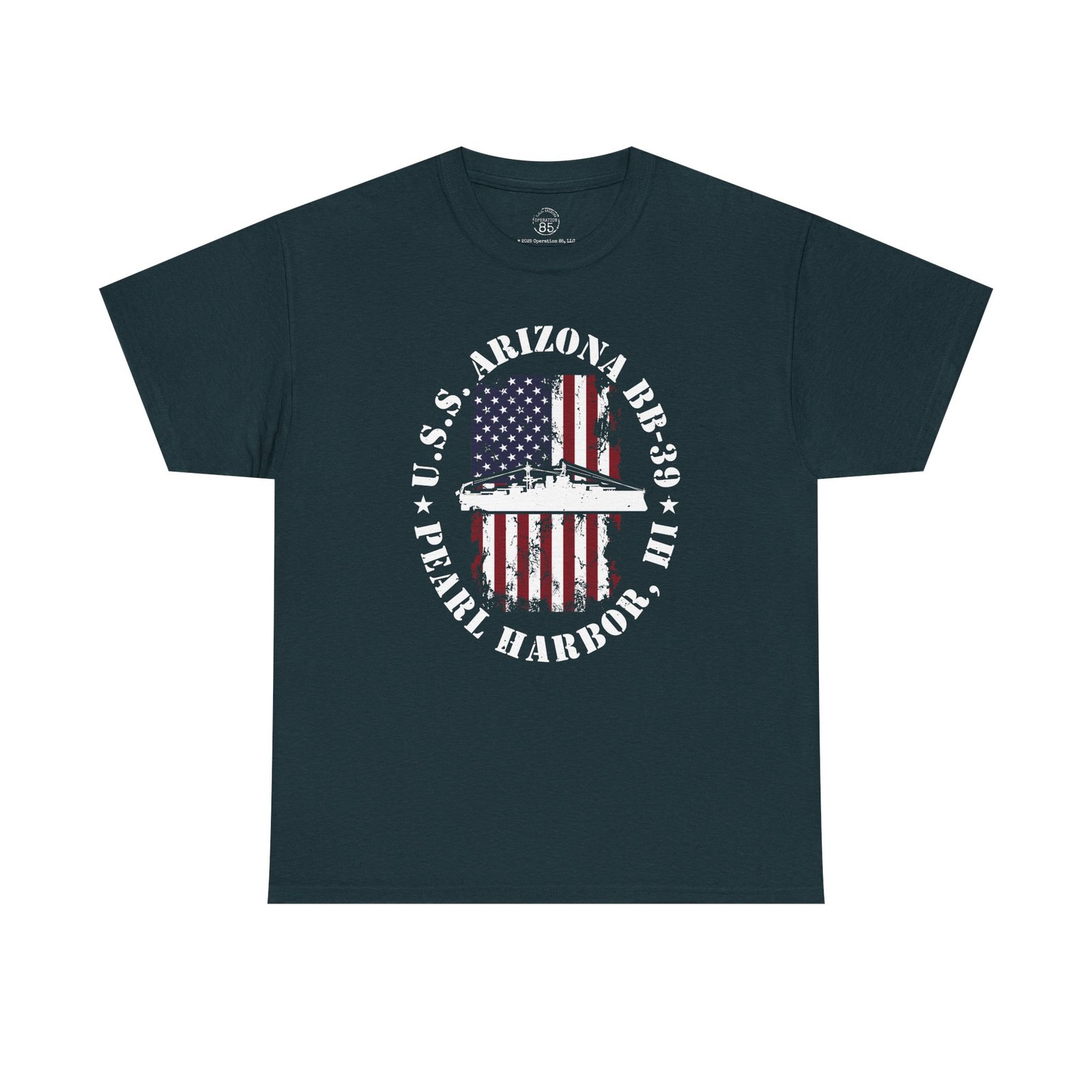 USS Arizona BB-39 Pearl Harbor Tee