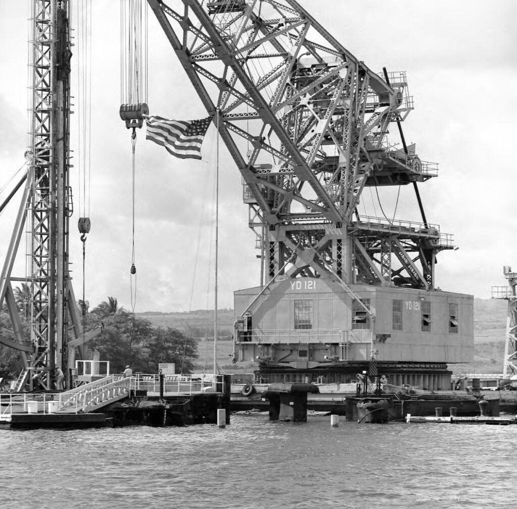 USS Arizona Memorial Construction