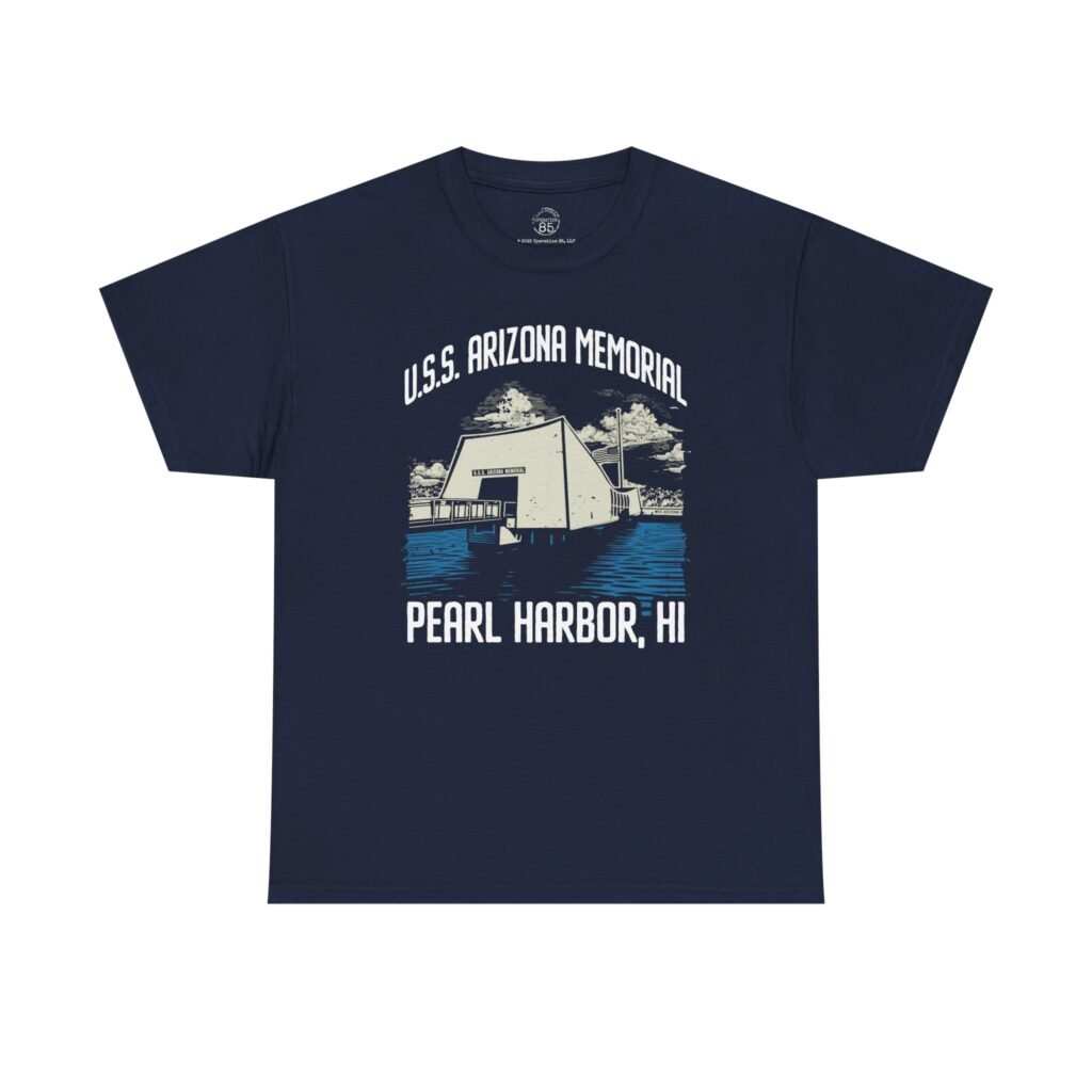 USS Arizona Memorial T-Shirt – Pearl Harbor, HI