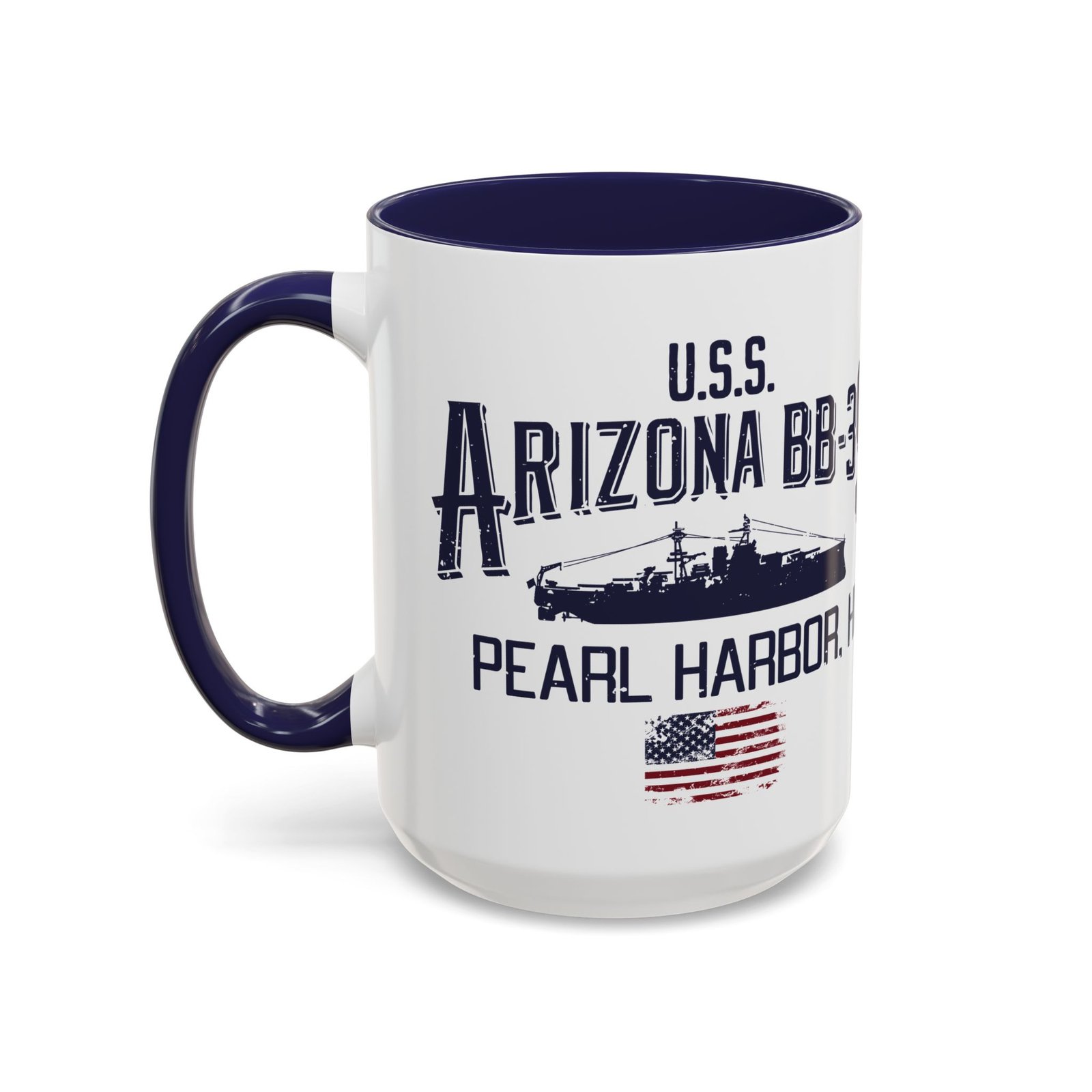 USS Arizona BB-39 “Pearl Harbor” 15oz Commemorative Mug – Operation 85 Edition