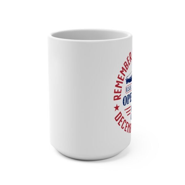 Remember Pearl Harbor! OP85 White Ceramic Classic 15oz Mug