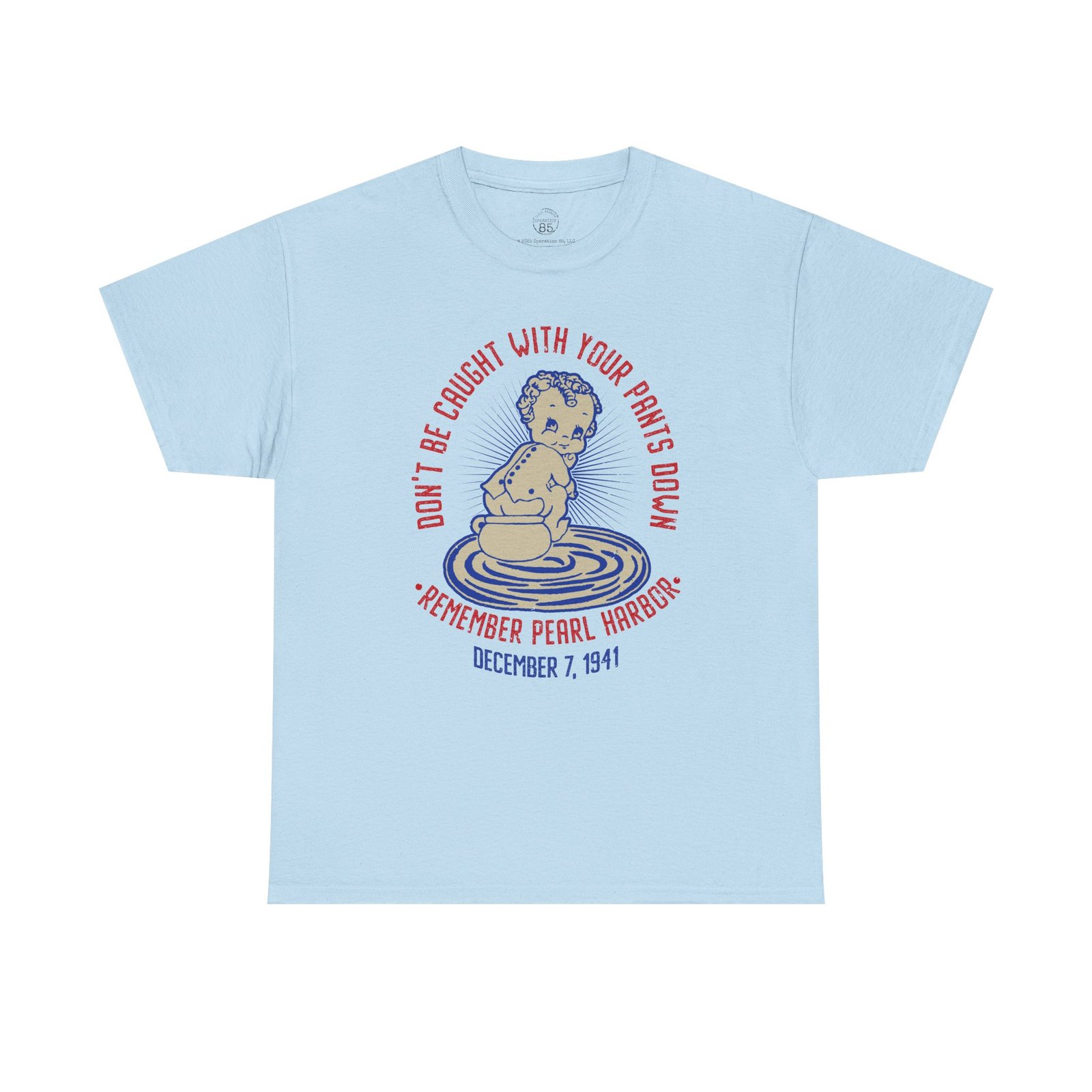 WWII Retro Tribute Shirt: Unisex Classic Funny Pearl Harbor Tee