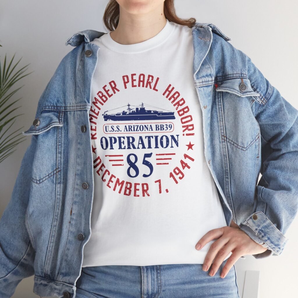 Remember Pearl Harbor - Unisex Pearl Harbor Tribute Shirt