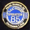 USS Arizona OP 85 Challenge Coin