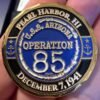 USS Arizona operation 85 challenge coin