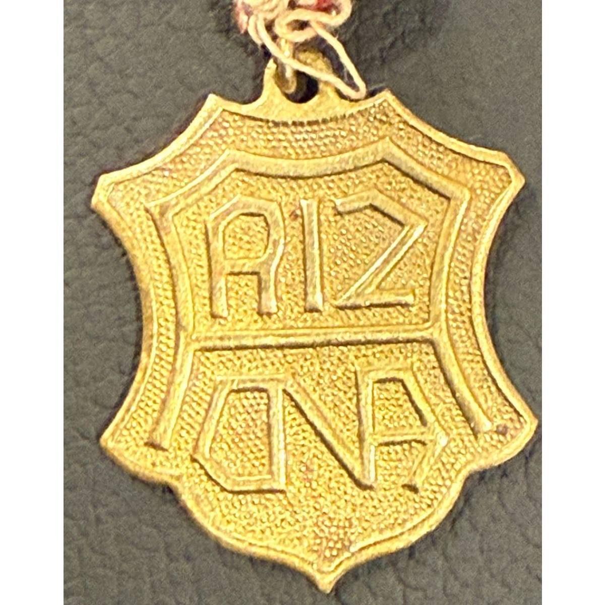 USS Arizona original launch medal