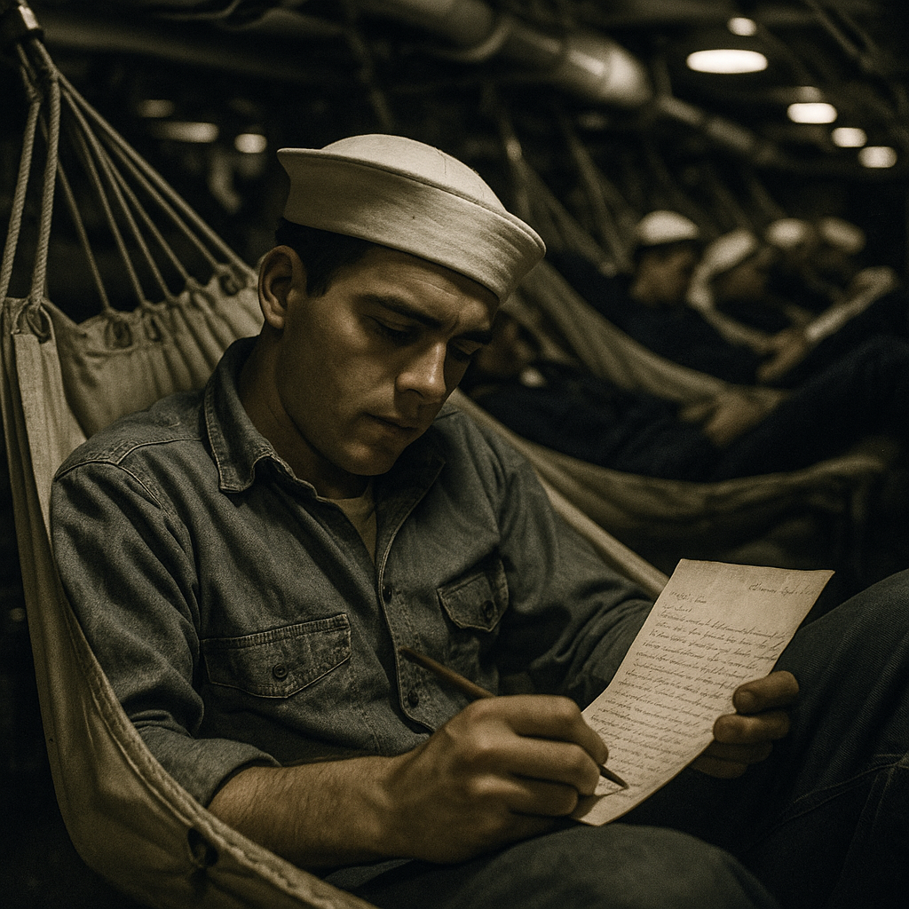 USS Arizona sailor writes letter home