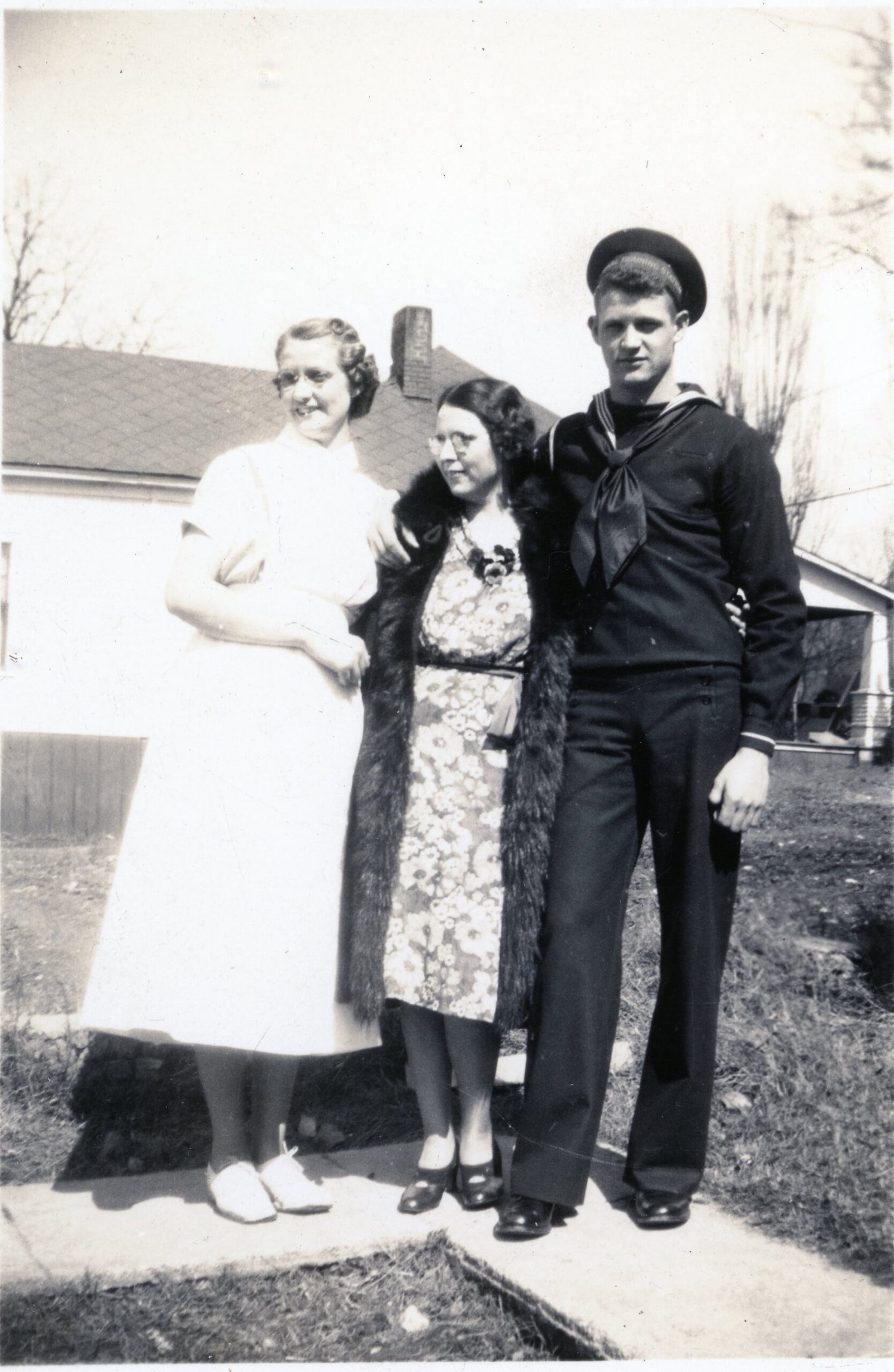 John Farmer USS Arizona and wife