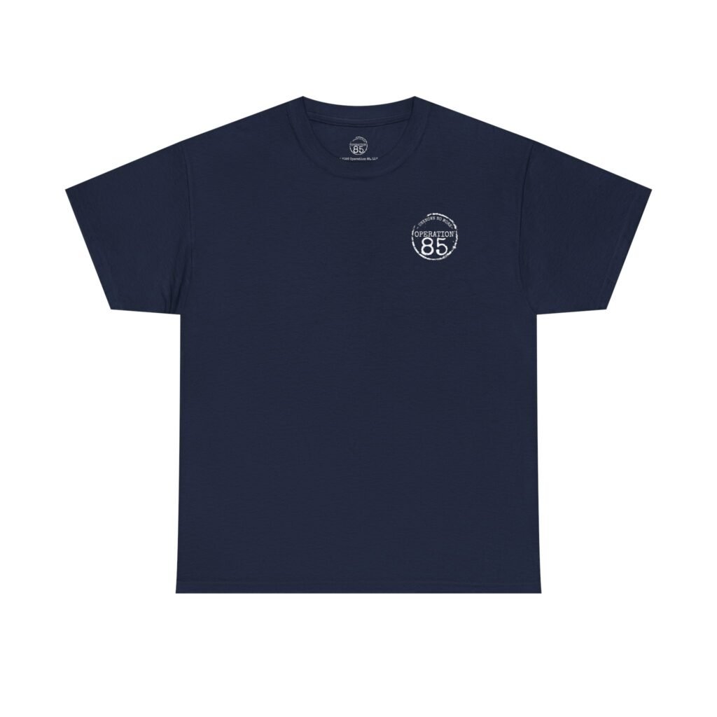 Operation 85 Unknown No More Eagle Flag Tee – Unisex Classic Tee Patriotic Support Shirt