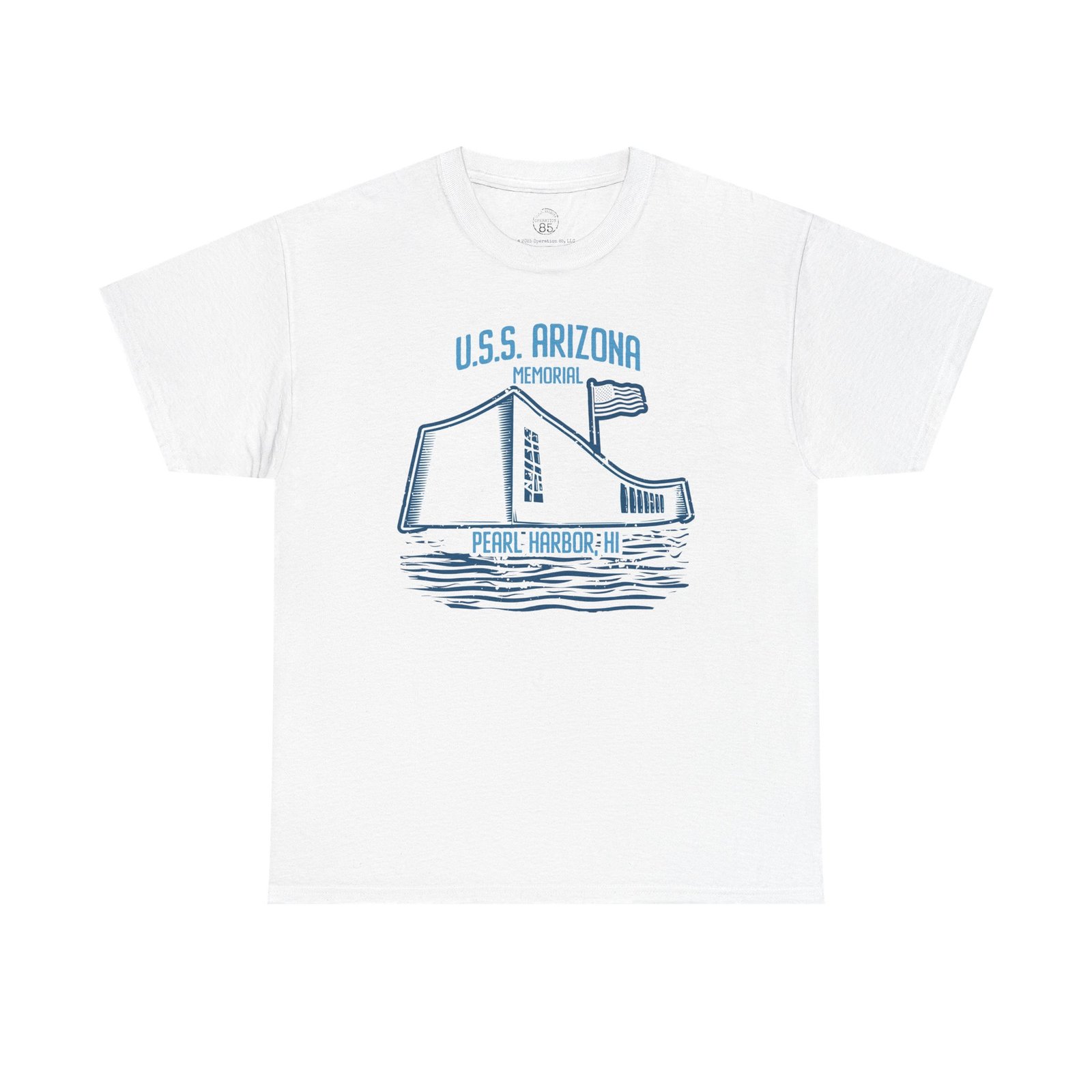 USS Arizona Memorial Tee – Pearl Harbor, HI – Patriotic WWII Tribute Shirt