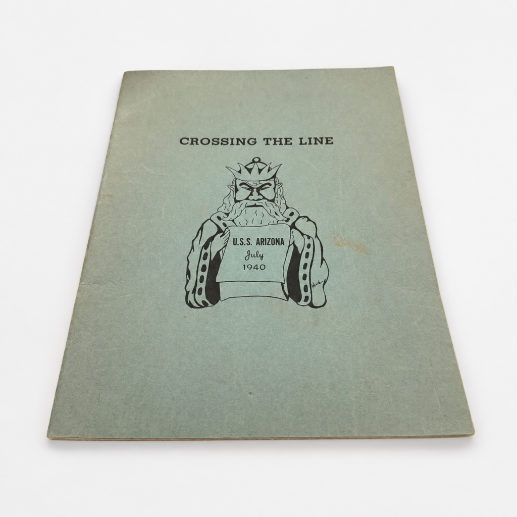 Crossing the Line USS Arizona Book Cover