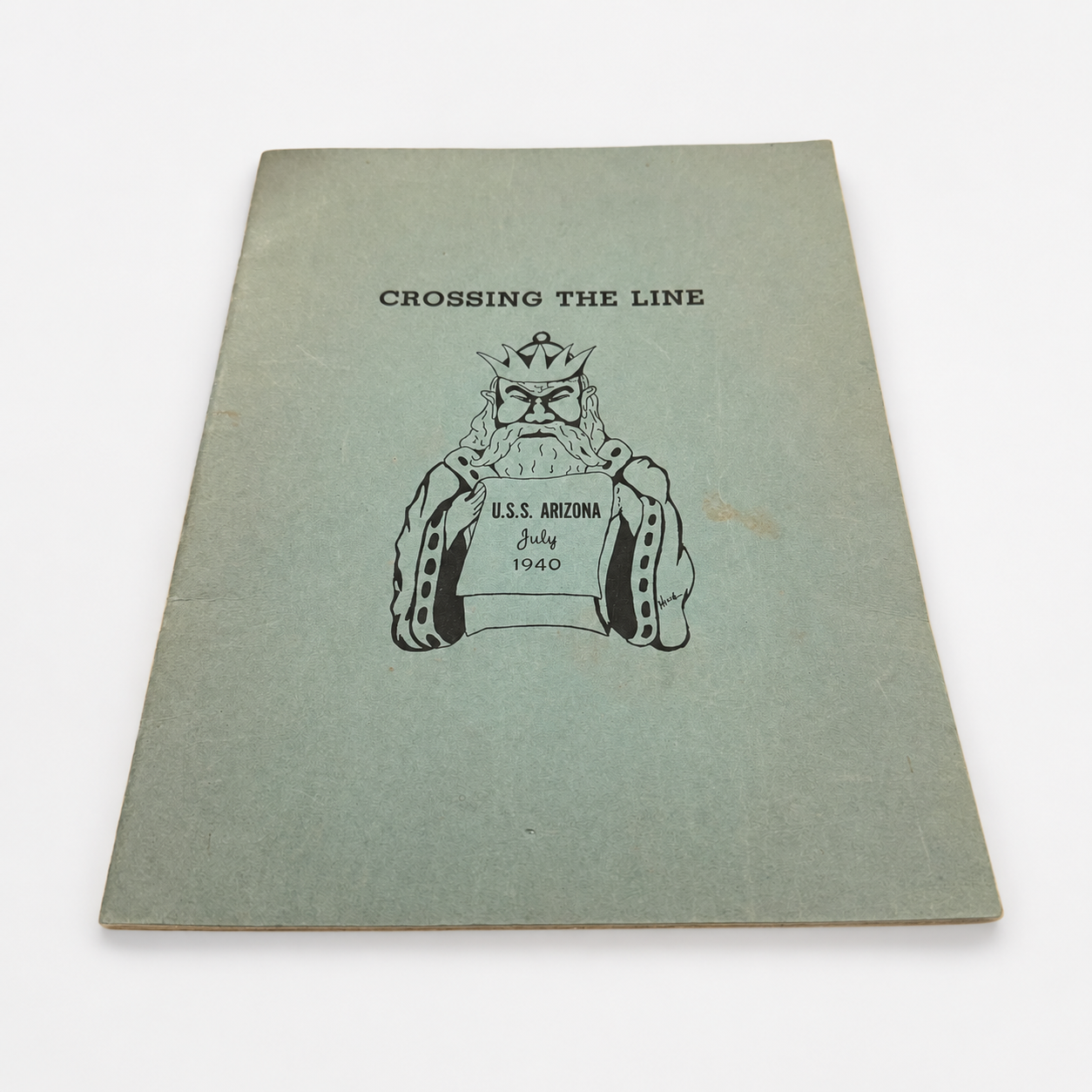 Crossing the Line USS Arizona Book Cover