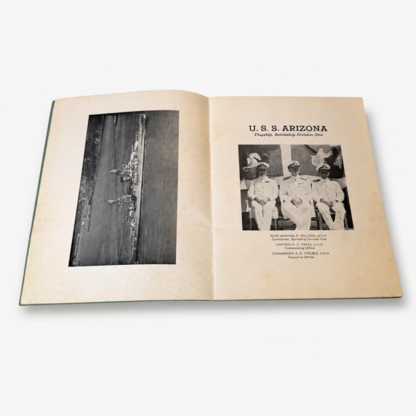 Crossing the Line USS Arizona Book