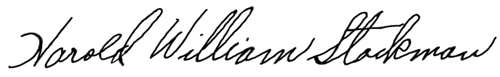 STOCKMAN, Harold William USS Arizona
